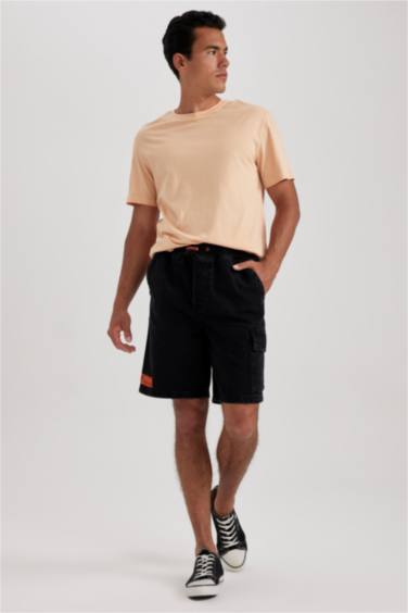 Loose Fit Jeans Bermuda