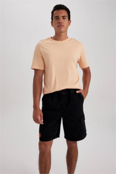 Loose Fit Jeans Bermuda