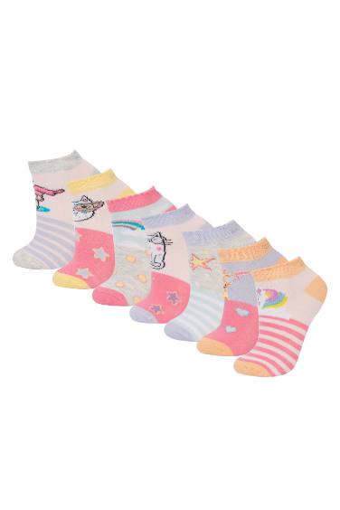 Girl 7 piece Short Socks