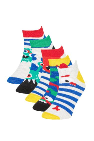 Boy 5 Piece Short Socks