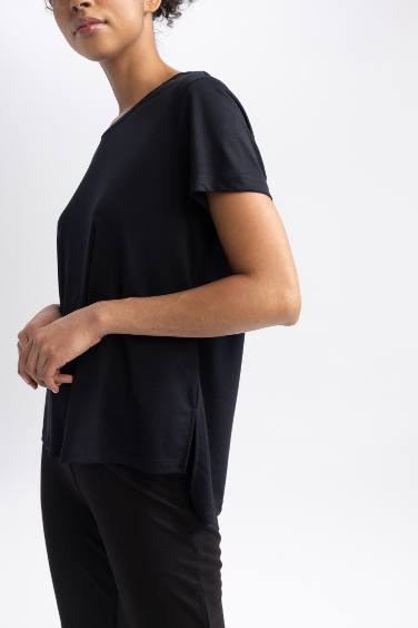 DeFactoFit Standard Fit Premium Sports T-Shirt