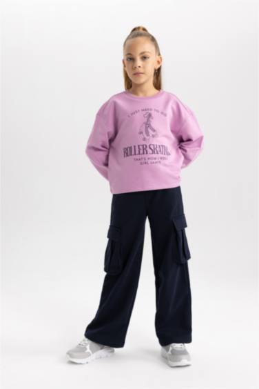 Girl Flat Bottom Sneaker