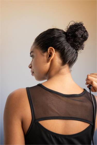 ديباردور قصة طويلة برقبة مستديرة من DeFactoFit