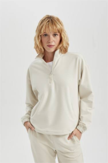 Standard Fit Premium Sports Sweatshirt
