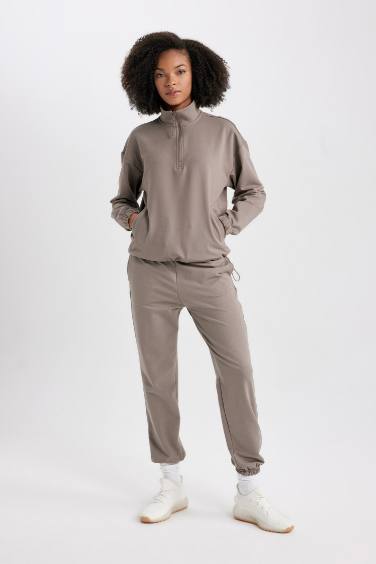 DeFactoFit Standard Fit Pocketed Jogger Sweatpants