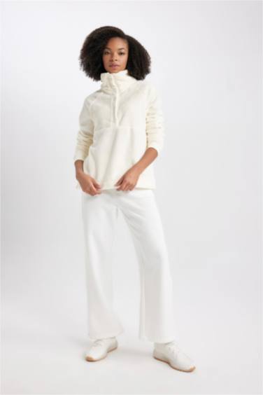 Штаны стандартного кроя широкие с карманами, DeFactoFit