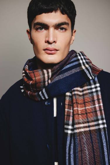 Men Woven Scarf