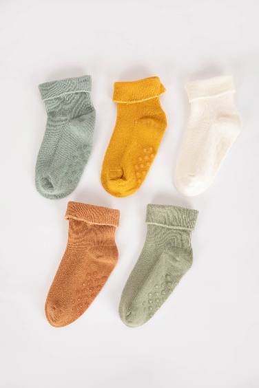 BabyGirl 5 Piece Long Socks