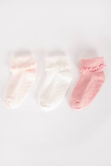 Baby Girl 3 piece Long sock