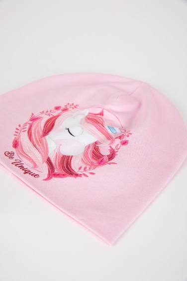 Baby Girl Combed Cotton Beret