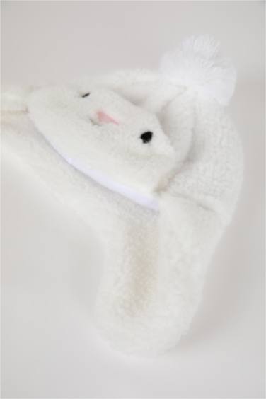 Baby Girl Combed Cotton Beret