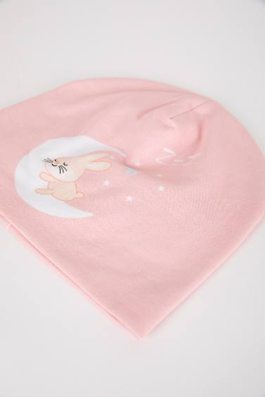 Baby Girl Combed Cotton Beret