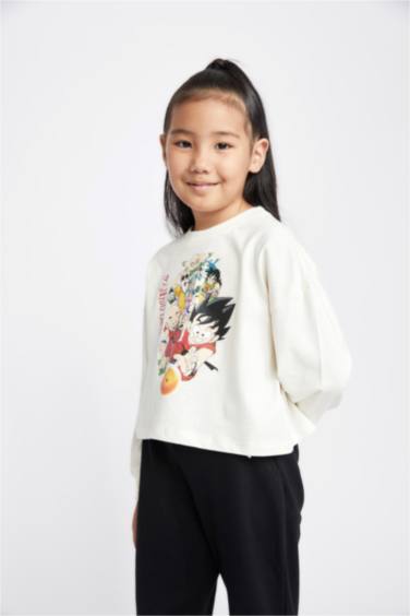 Girl Dragon Ball Cotton Long Sleeve T-Shirt