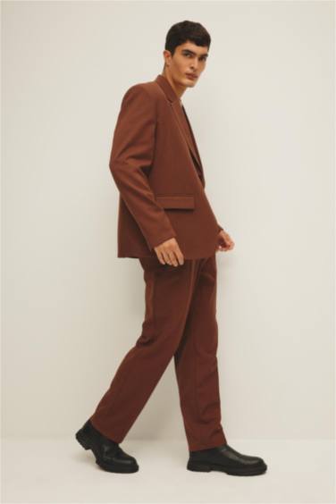 Straight Fit Trousers