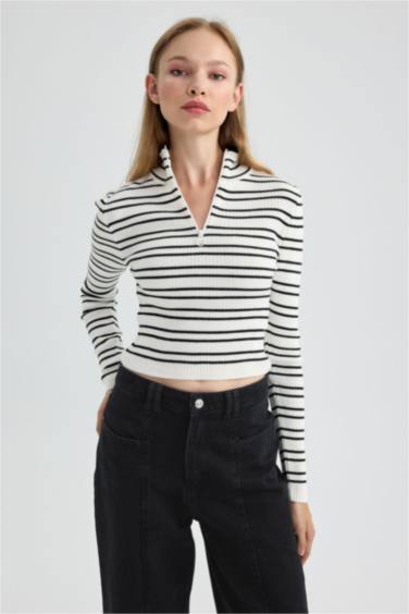 بلوز صوف تريكو سليم فيت بياخة بولو