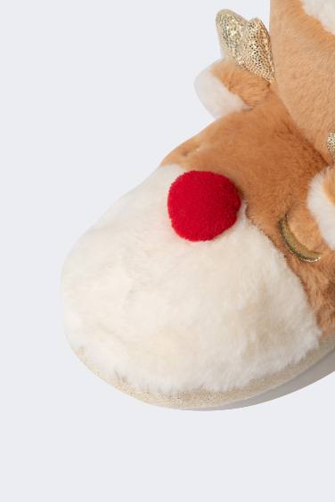 Chaussons d'Intérieur à Semelle Plate pour Fille