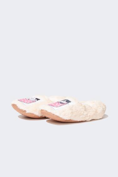 Girl Flat Sole Slip On Home Boots