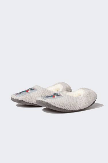 Boy Flat Sole Slip On House Slippers