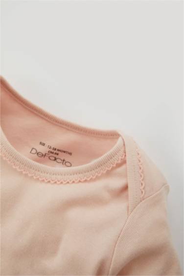 Baby Girl 2 piece Short Sleeve Snap Body