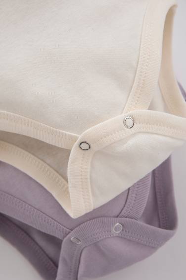 Baby Girl 2 piece Long Sleeve Snap Body