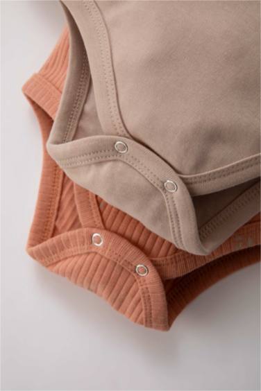 Baby Girl 2 piece Long Sleeve Snap Body