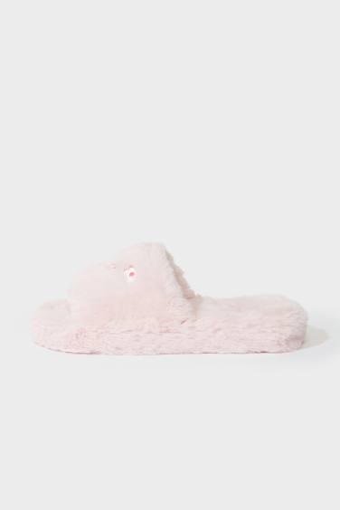 Chaussons à semelle plate pour femme