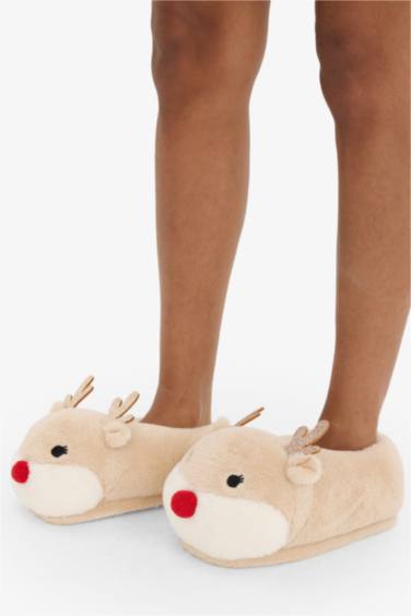 Woman Flat Sole Home Boots