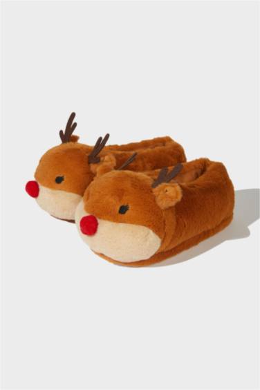 Woman Flat Christmas Home Slippers