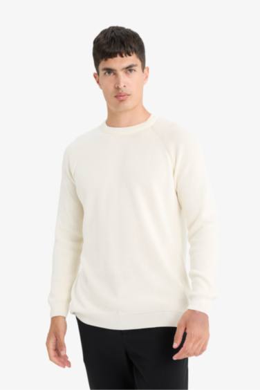 Standard Fit Crew Neck Knitwear Pullover