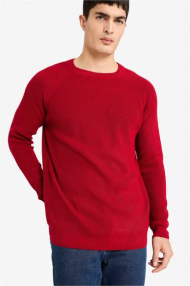 Standard Fit Crew Neck Knitwear Pullover