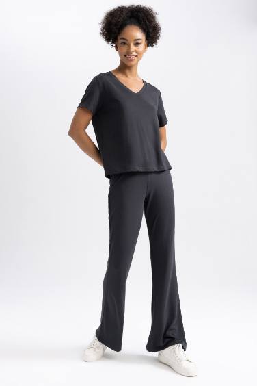 Standard Fit Premium V Neck Sports T-Shirt