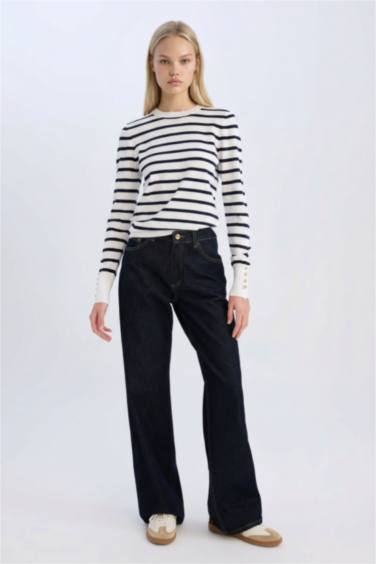 Regular Fit Crew Neck Pullover