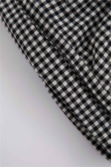 Baby Girl Plaid Flannel Long Sleeve Shirt