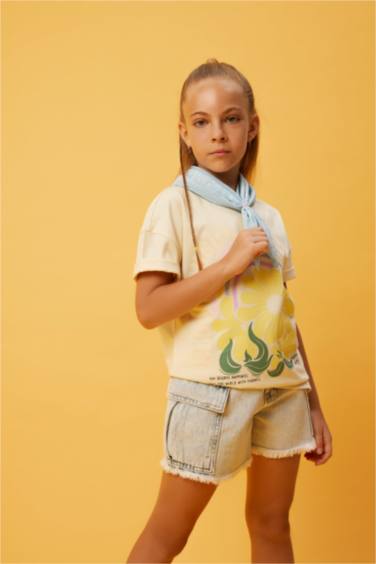 Girl Cargo Fit Shorts