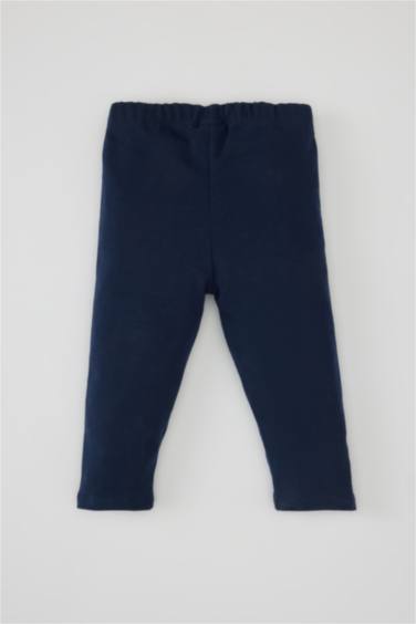 Baby Boy Labeled Ribbed Sweatpants