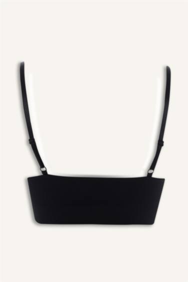 Kaplı Pedli Seamles Bra - Görsel 7