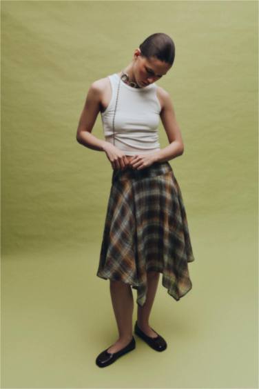 Slım Fıt Fitilli Kaşkorse Atlet - Görsel 2