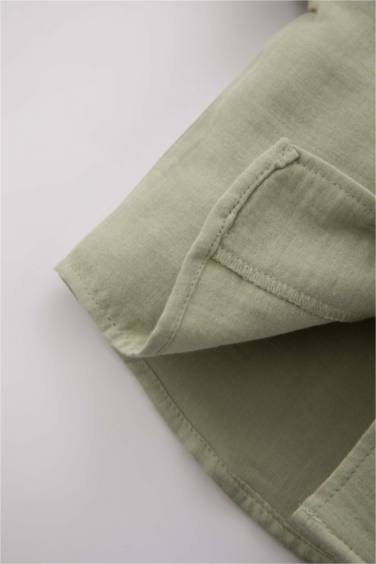 Chemise À Manches Courtes en Mousseline