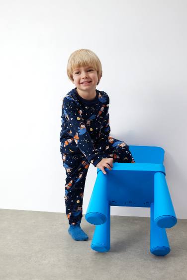 Ensemble Pyjama à Manche Longue Pour Bébé Garçon - 2 Pièces