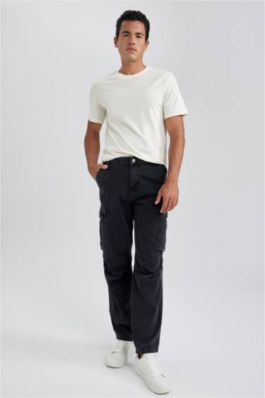 Джинсы Relax Fit свободного кроя