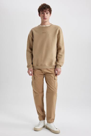 Relax Fit Cargo Pocket Trousers