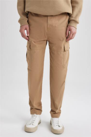 Relax Fit Cargo Pocket Trousers