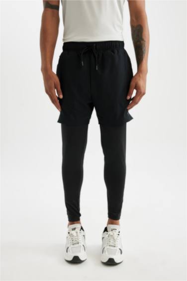 Slim Fit Woven Shorts