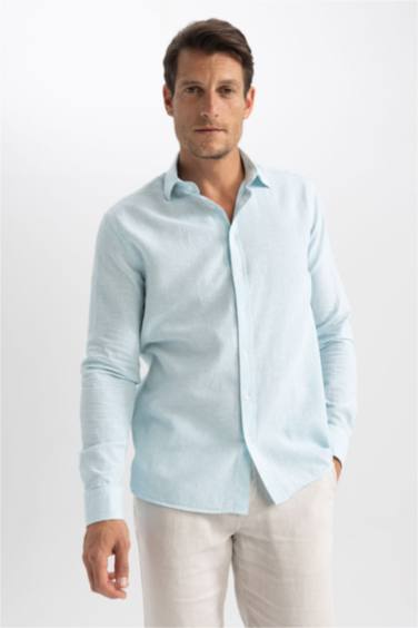 заманауи пішім Ұзын жеңді көйлек