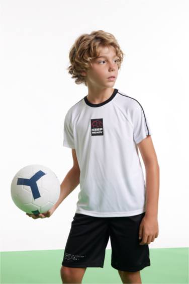 Oversize Fit Printed Short Sleeve T-Shirt