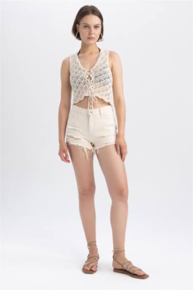 Regular Fit V-Neck Sleeveless Tank Top