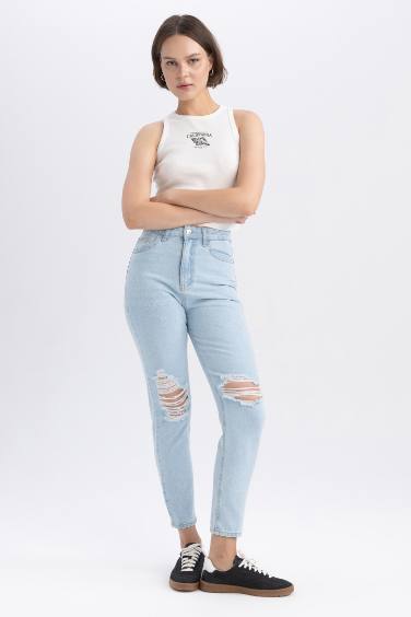 Lina Comfort Fit High Waist Skinny Leg Jeans