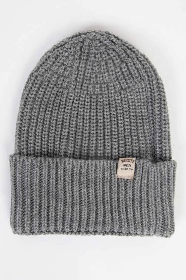 طقم ولادي سكارف وقبعة - قطعتين