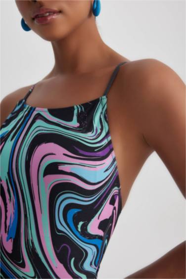 Regular Fit Tie Dye Swimsuit