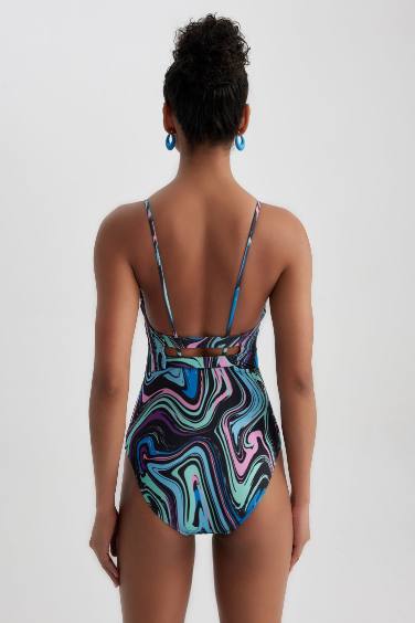 Regular Fit Tie Dye Swimsuit
